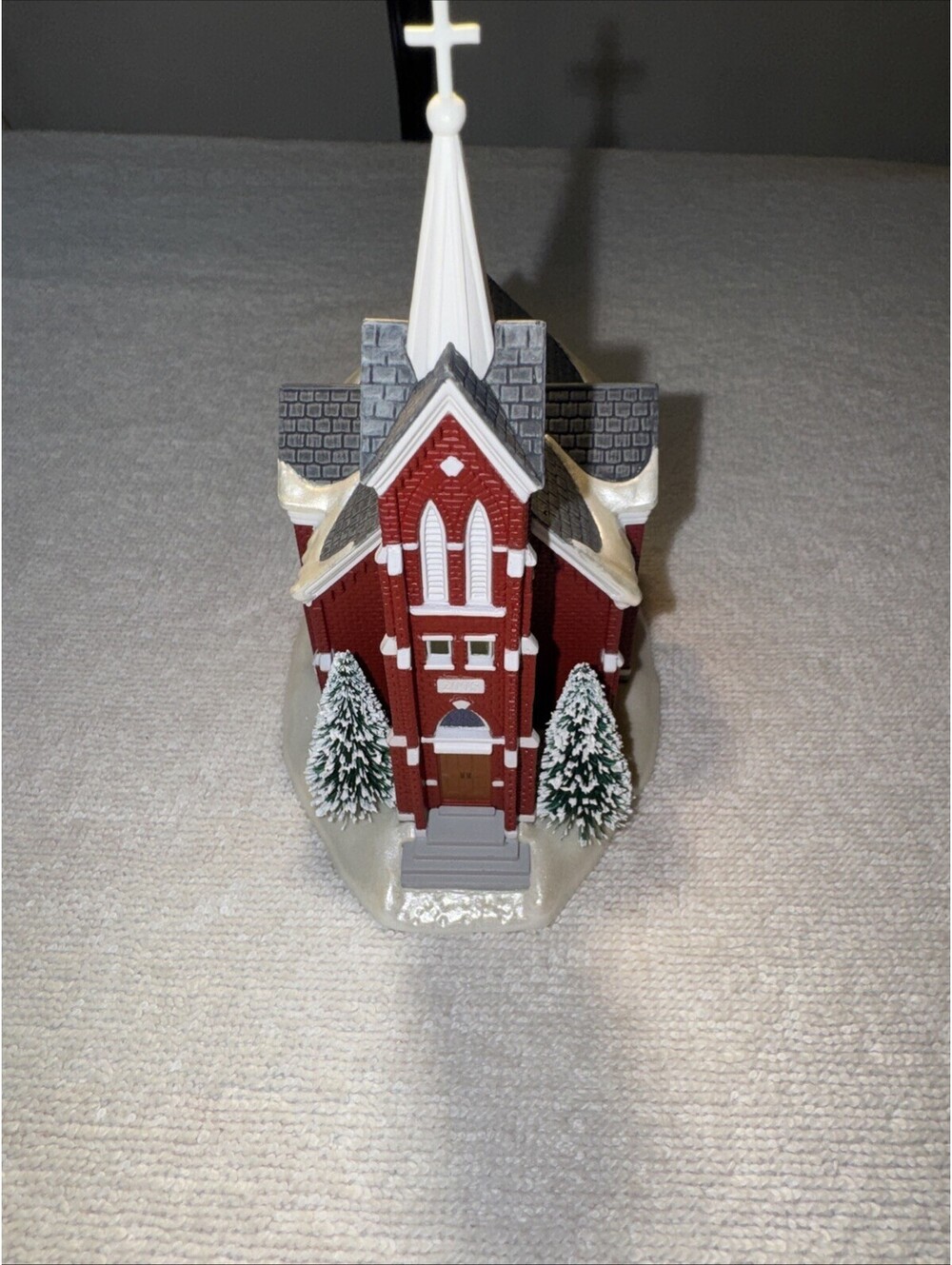 Hallmark Ornament: 2005 Central Tower Church In Box Holds  Christmas Light